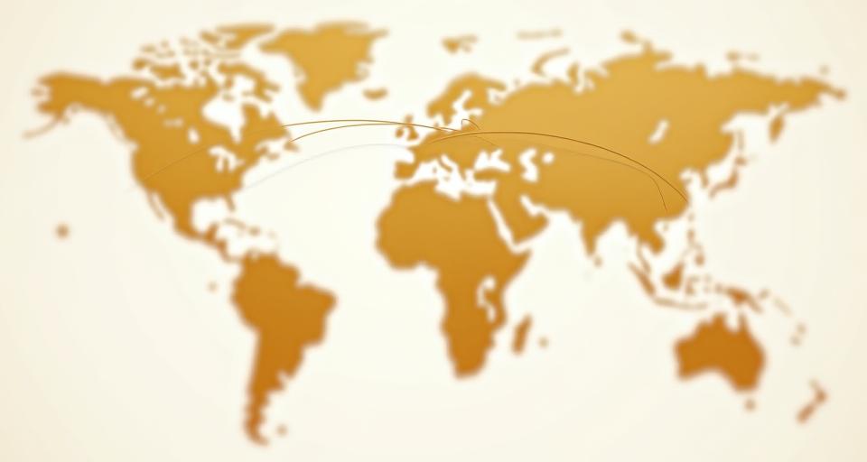 Illustration of global sourcing routes for botanical ingredients